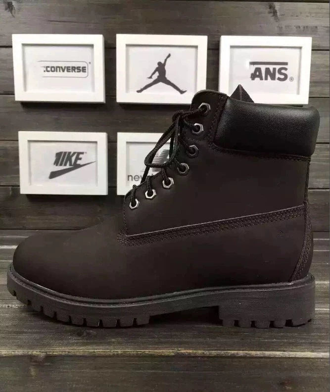 Century Classic Worker Boots Fall and Winter Waterproof Non-Slip Warm Cowhide for Women