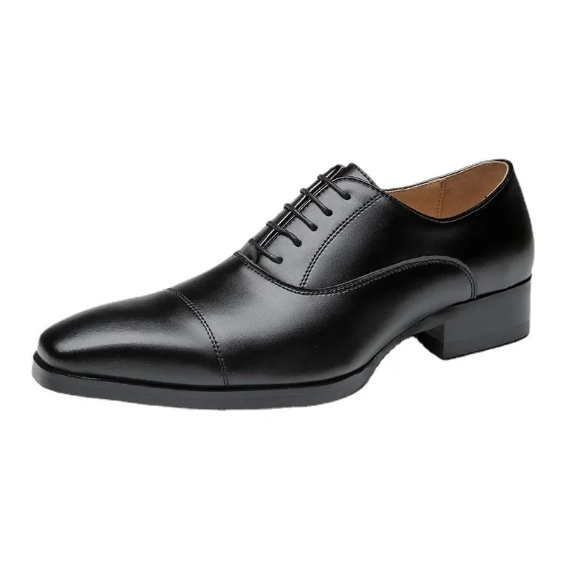 New Business Dress Shoes Men's Genuine Leather  Casual Shoes Oxford loafers