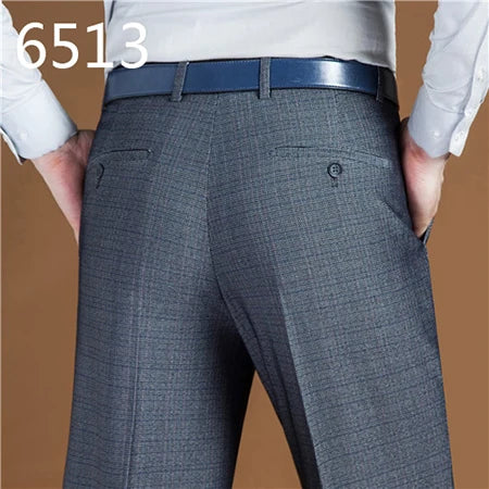 Suit Trousers Formal Men's Clothing Suits & Blazer Suit Pants Man Formal Autumn Winter Dress Pants Wool Blend Big Size 44