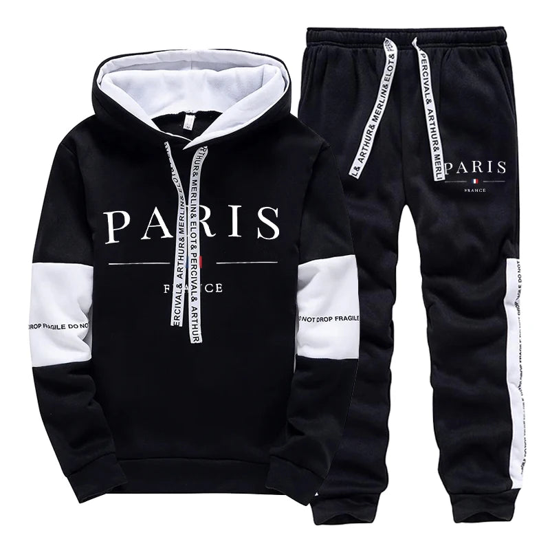 Men's Premium Sweatsuits, High Quality Sports Sportswear Autumn Winter Comfortable Daily Dressing