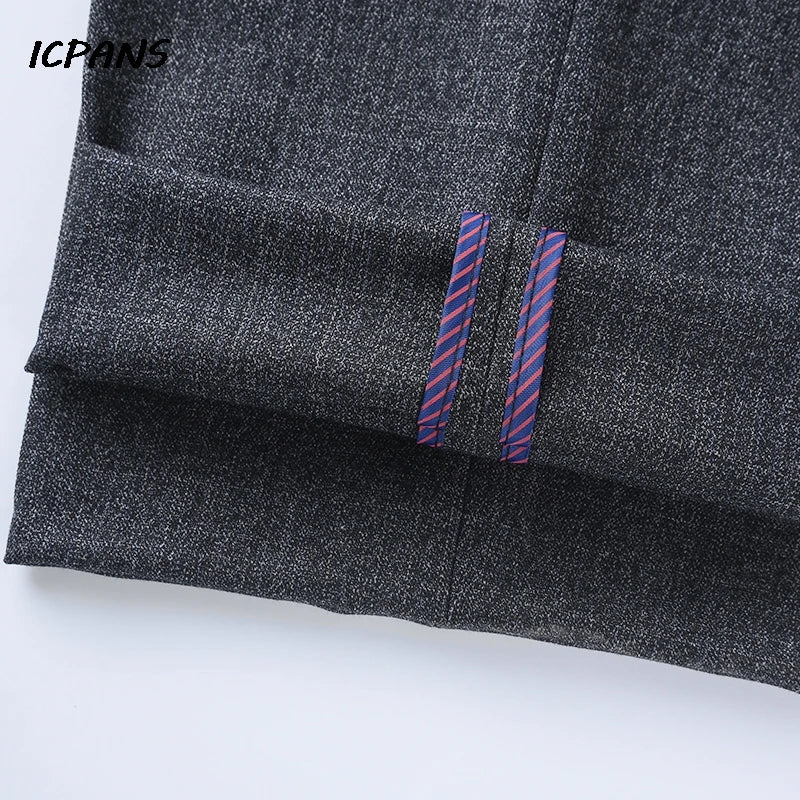 Suit Trousers Formal Men's Clothing Suits & Blazer Suit Pants Man Formal Autumn Winter Dress Pants Wool Blend Big Size 44