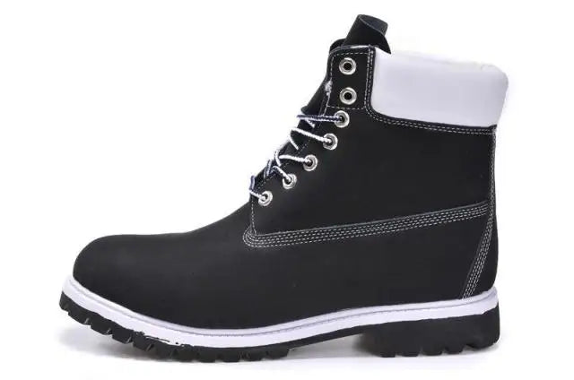Premium Calfskin Leather Rugged Outdoor Boots for Men
