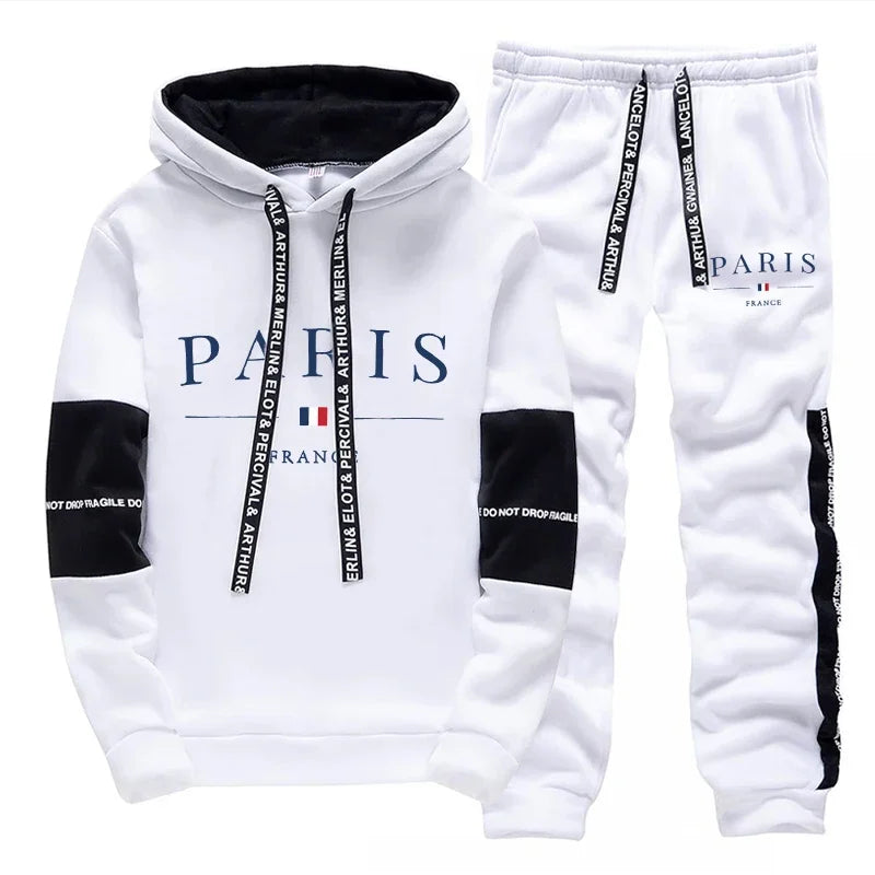 Men's Premium Sweatsuits, High Quality Sports Sportswear Autumn Winter Comfortable Daily Dressing