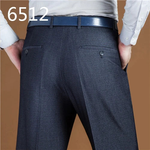 Suit Trousers Formal Men's Clothing Suits & Blazer Suit Pants Man Formal Autumn Winter Dress Pants Wool Blend Big Size 44
