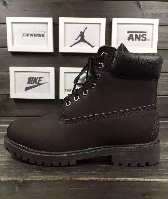 Premium Calfskin Leather Rugged Outdoor Boots for Men