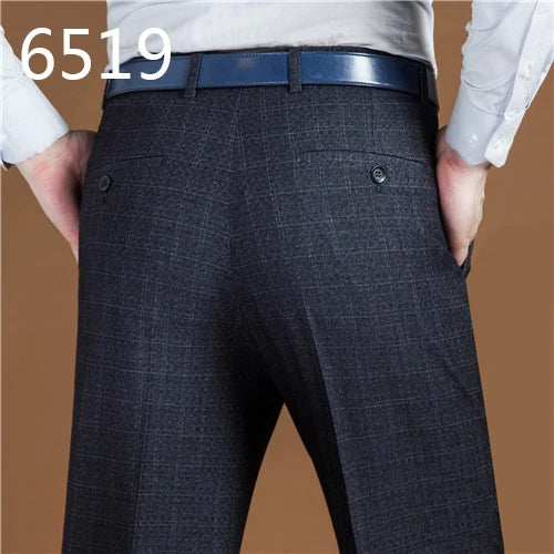 Suit Trousers Formal Men's Clothing Suits & Blazer Suit Pants Man Formal Autumn Winter Dress Pants Wool Blend Big Size 44