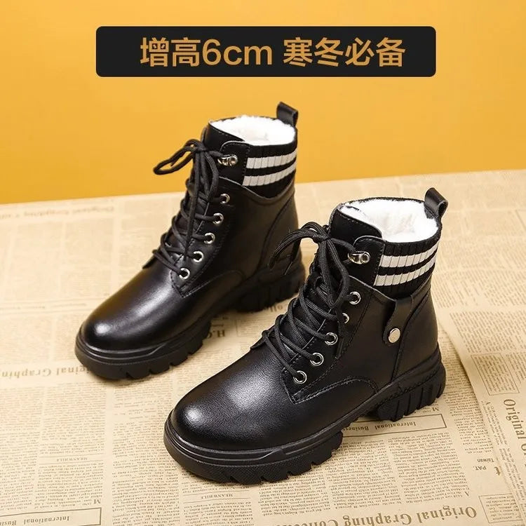 Women Ankle Boots Shoes Plush Warm Winter Fur Shoes Women Sneakers Botas De Mujer