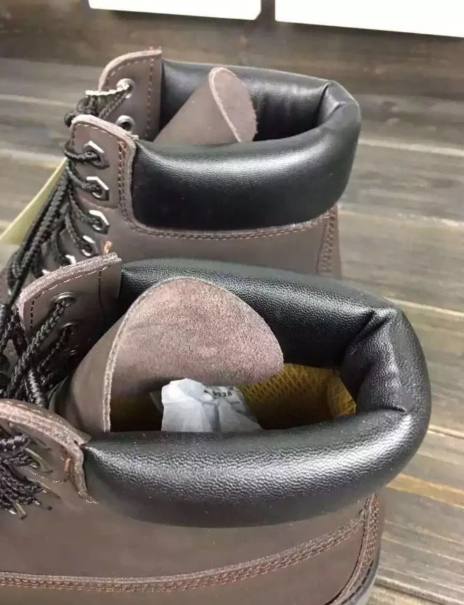 Premium Calfskin Leather Rugged Outdoor Boots for Men