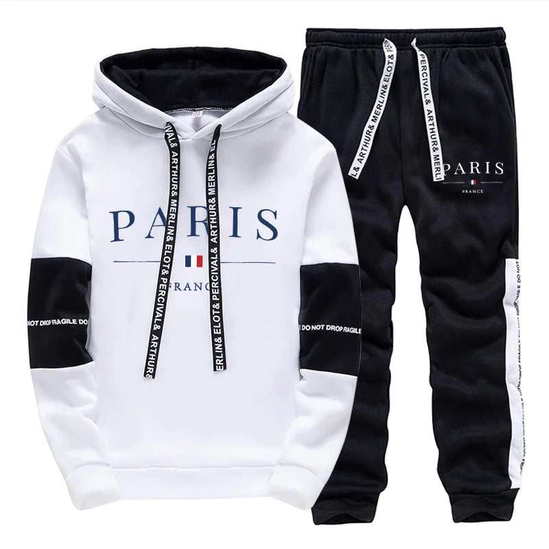 Men's Premium Sweatsuits, High Quality Sports Sportswear Autumn Winter Comfortable Daily Dressing