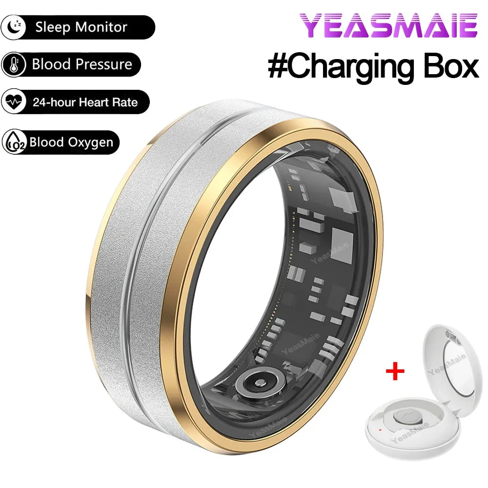 Smart Ring Newest Intelligent Wearable Device Men Women Heart Rate Sleep Health Monitor Photo Control Smartring for IOS Android