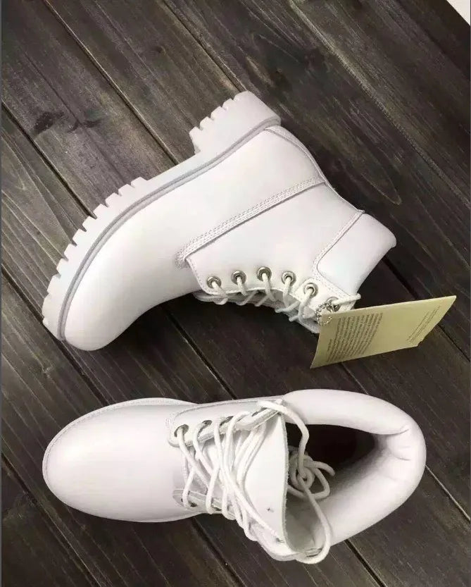 Premium Calfskin Leather Rugged Outdoor Boots for Men
