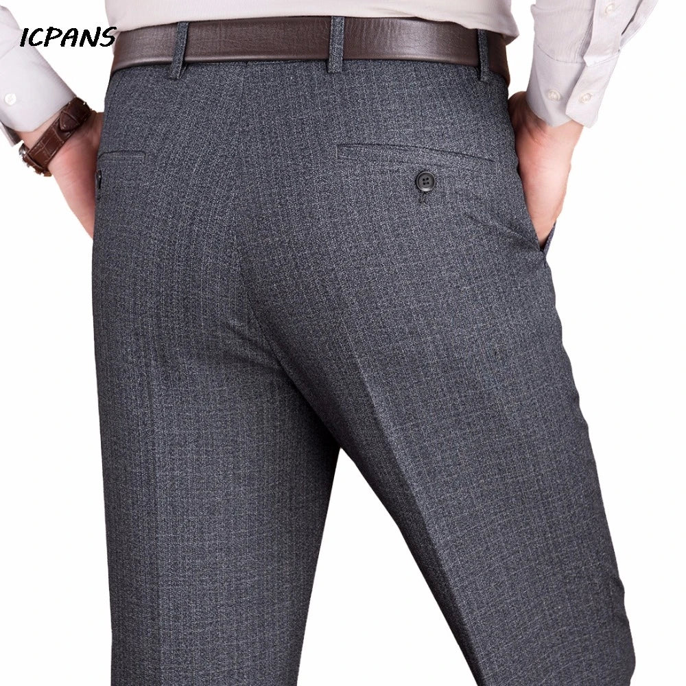 Suit Trousers Formal Men's Clothing Suits & Blazer Suit Pants Man Formal Autumn Winter Dress Pants Wool Blend Big Size 44