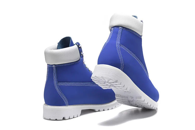 Premium Calfskin Leather Rugged Outdoor Boots for Men