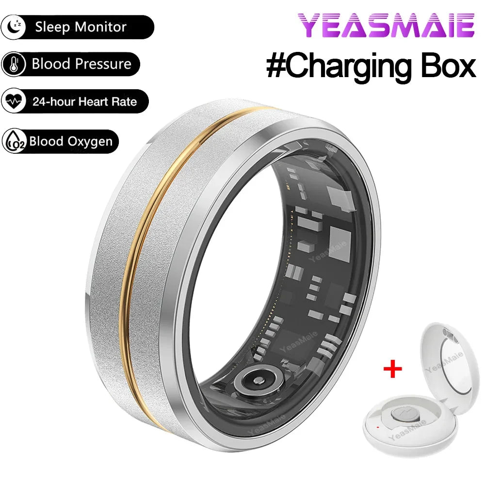 Smart Ring Newest Intelligent Wearable Device Men Women Heart Rate Sleep Health Monitor Photo Control Smartring for IOS Android