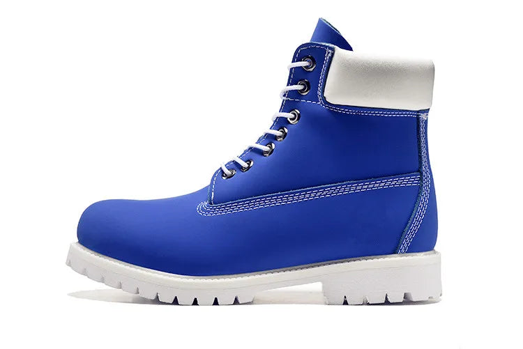 Premium Calfskin Leather Rugged Outdoor Boots for Men