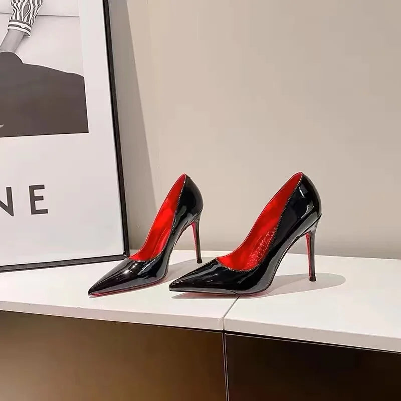 women's new elegant slip-on fashion stiletto shoes designer outdoor party dress shoes Zapatos