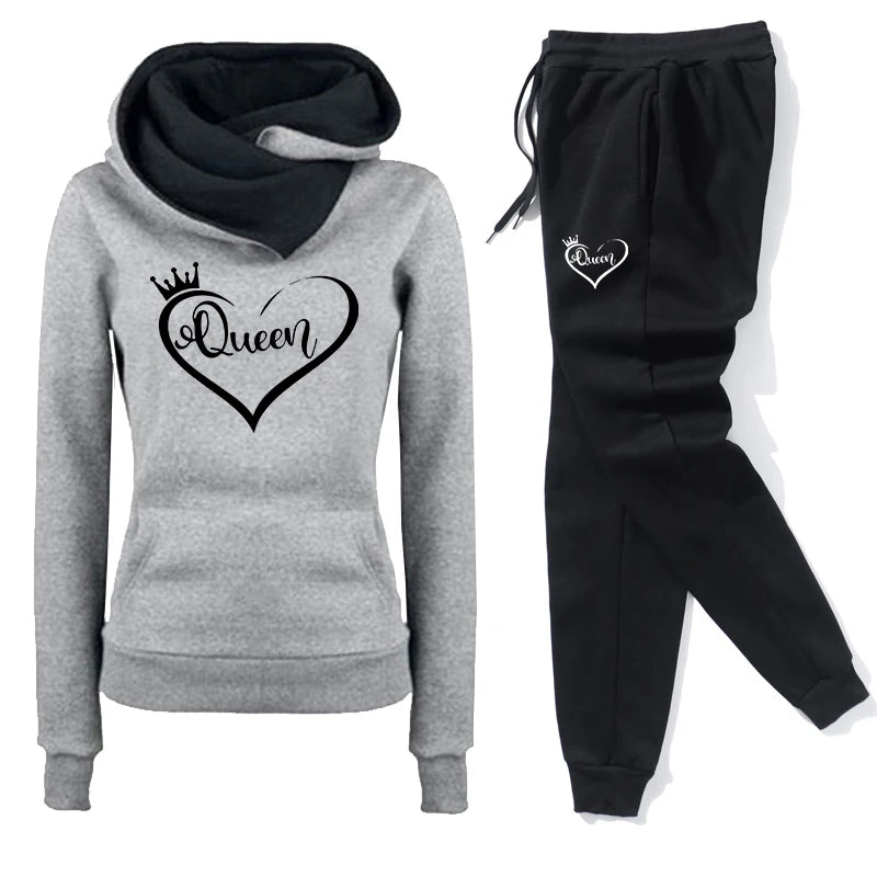 Women's Tracksuit  Fashion Women's Clothing 2025 Casual Outdoor Sportswear Long Sleeve Pullover