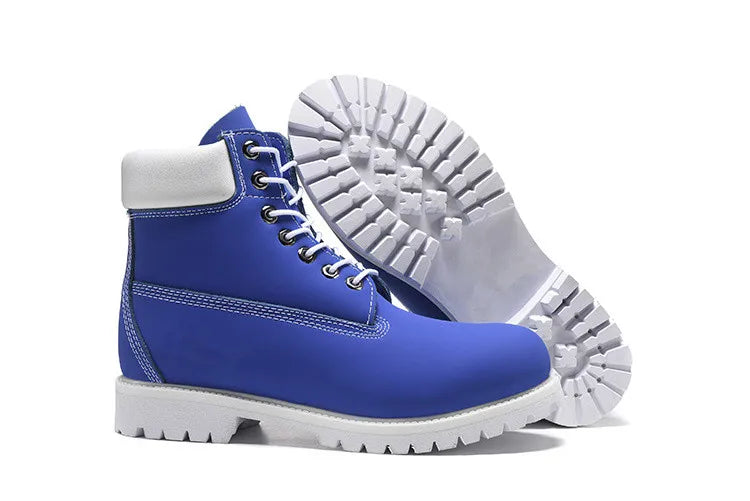Premium Calfskin Leather Rugged Outdoor Boots for Men