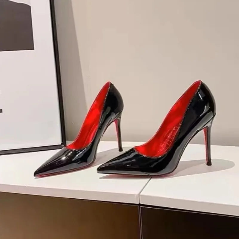 women's new elegant slip-on fashion stiletto shoes designer outdoor party dress shoes Zapatos
