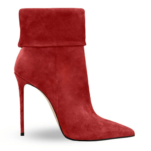 European and American Minimalist Slim High Heels Women's Side Zipper Fashion Versatile Party Boots