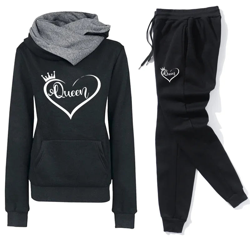 Women's Tracksuit  Fashion Women's Clothing 2025 Casual Outdoor Sportswear Long Sleeve Pullover