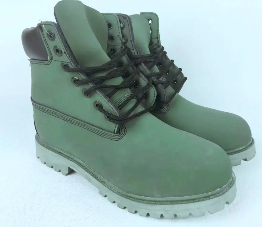 Premium Calfskin Leather Rugged Outdoor Boots for Men
