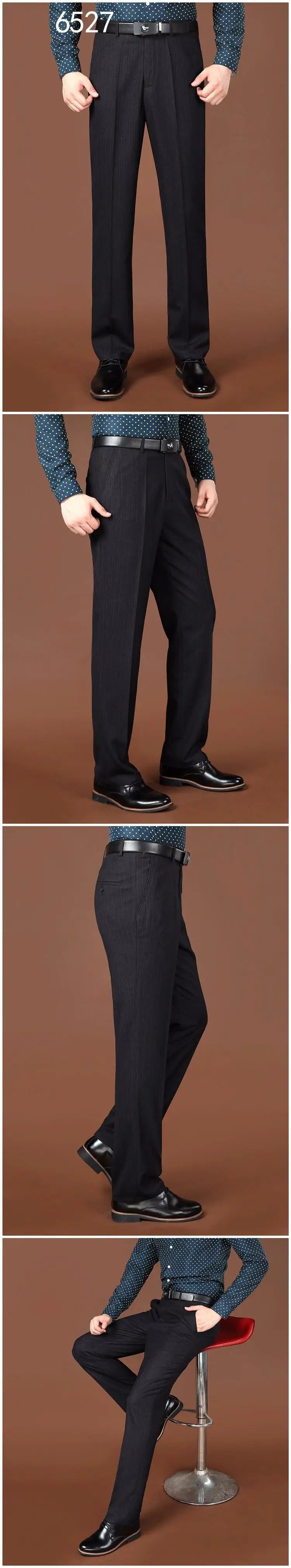 Suit Trousers Formal Men's Clothing Suits & Blazer Suit Pants Man Formal Autumn Winter Dress Pants Wool Blend Big Size 44