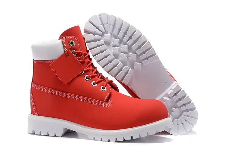 Premium Calfskin Leather Rugged Outdoor Boots for Men