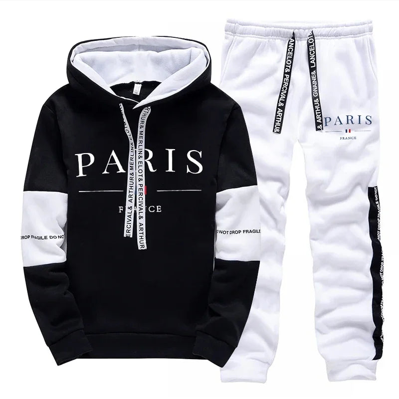 Men's Premium Sweatsuits, High Quality Sports Sportswear Autumn Winter Comfortable Daily Dressing
