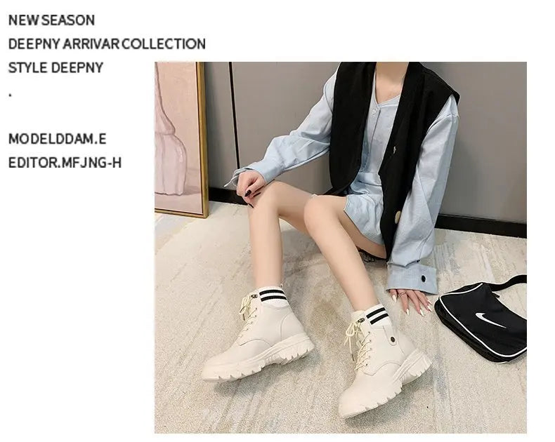 Women Ankle Boots Shoes Plush Warm Winter Fur Shoes Women Sneakers Botas De Mujer