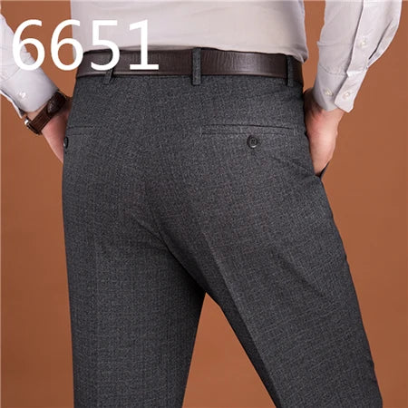 Suit Trousers Formal Men's Clothing Suits & Blazer Suit Pants Man Formal Autumn Winter Dress Pants Wool Blend Big Size 44