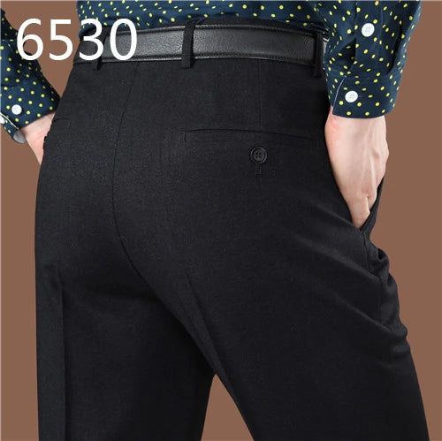 Suit Trousers Formal Men's Clothing Suits & Blazer Suit Pants Man Formal Autumn Winter Dress Pants Wool Blend Big Size 44