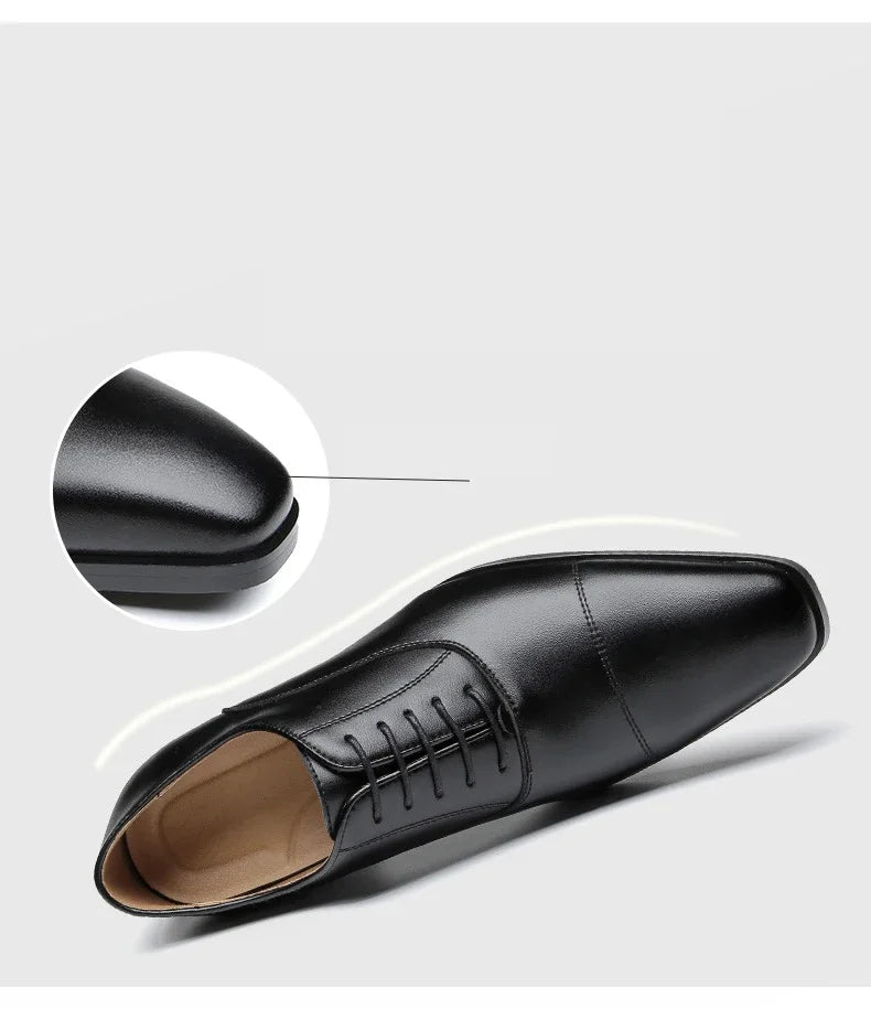 New Business Dress Shoes Men's Genuine Leather  Casual Shoes Oxford loafers