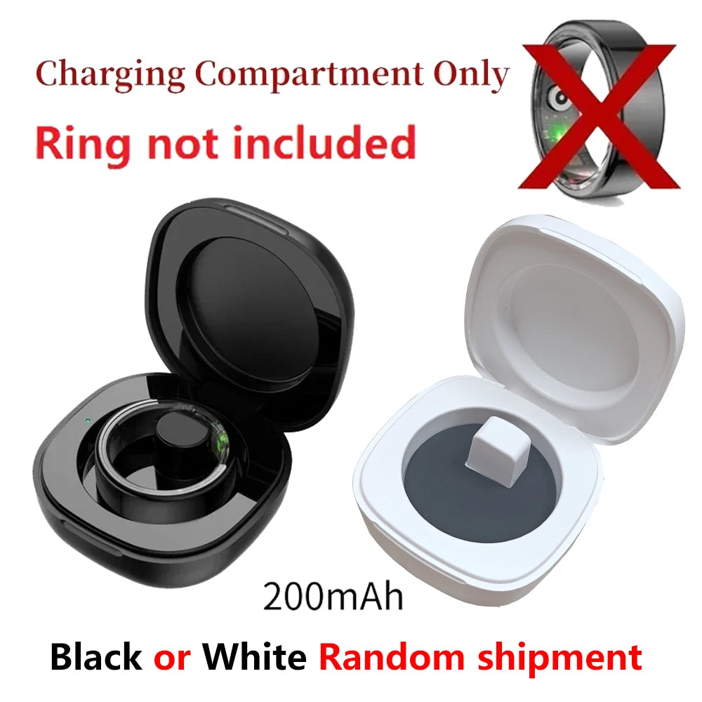 Zordai 2024 R02 Smart Ring For XIAOMI Military Grade Titanium Steel Shell Health Monitoring IP68 3ATM Waterproof For Android IOS