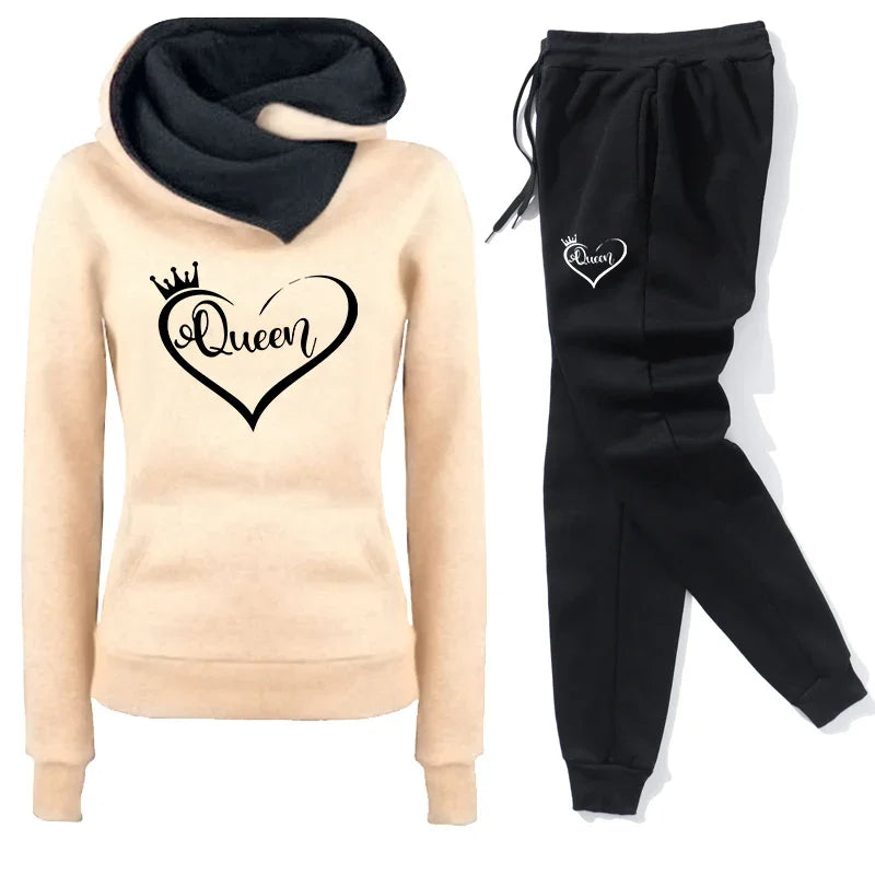 Women's Tracksuit  Fashion Women's Clothing 2025 Casual Outdoor Sportswear Long Sleeve Pullover