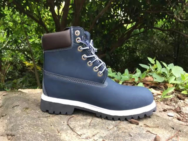 Century Classic Worker Boots Fall and Winter Waterproof Non-Slip Warm Cowhide for Women